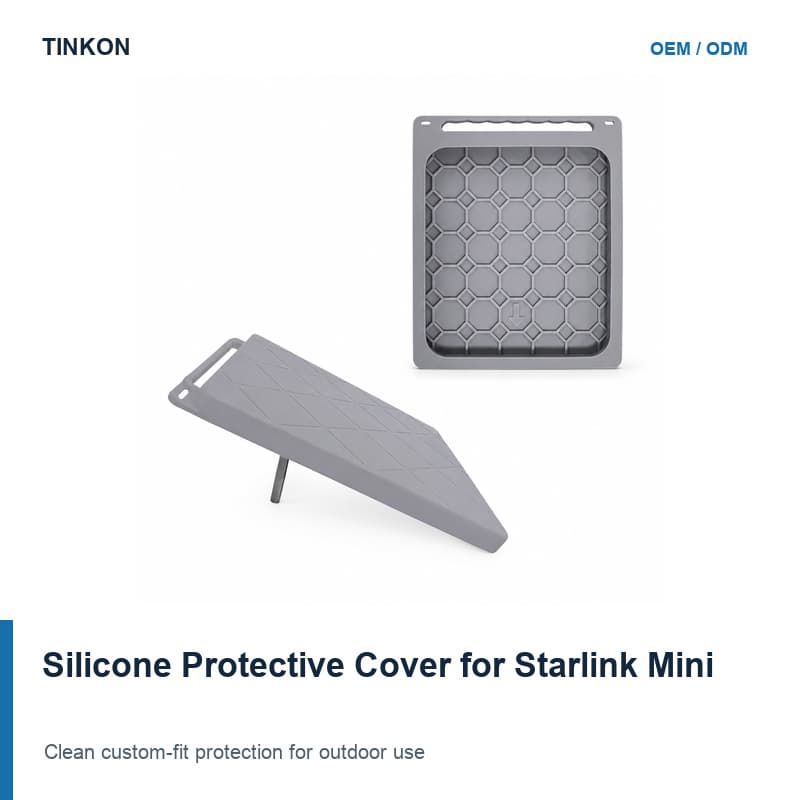 TINKON silicone protective cover for Starlink Mini