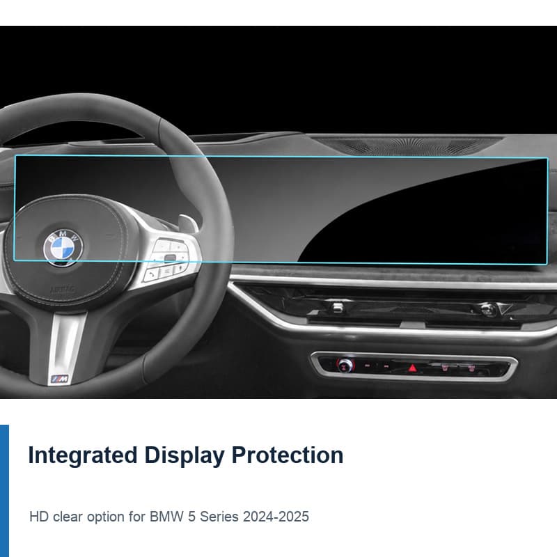 TINKON integrated display screen protector for BMW 5 Series