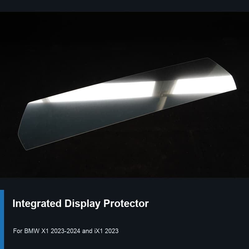 TINKON integrated display tempered glass screen protector for BMW X1 and iX1