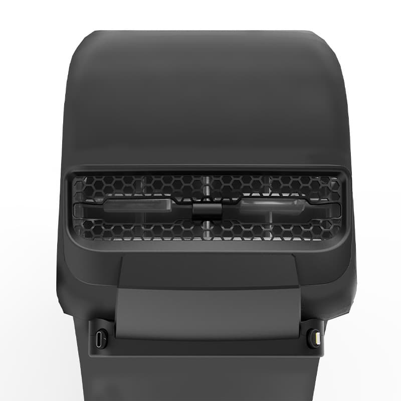 TINKON rear air vent charging hub with retractable cables for compatible Tesla Model 3 and Model Y interiors - additional view 5