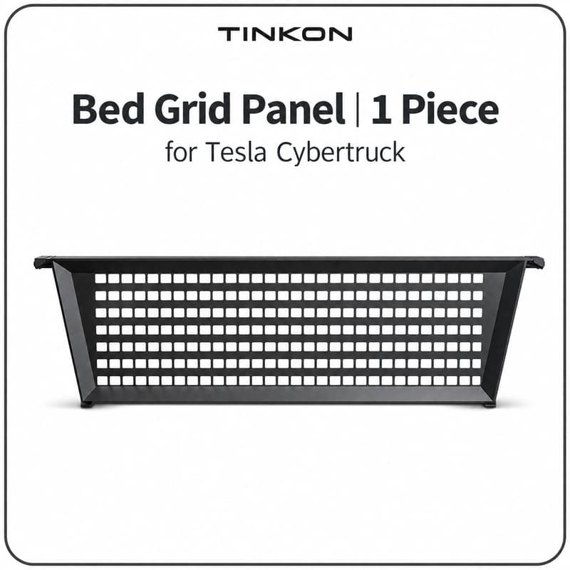 TINKON single bed grid mounting panel for Tesla Cybertruck